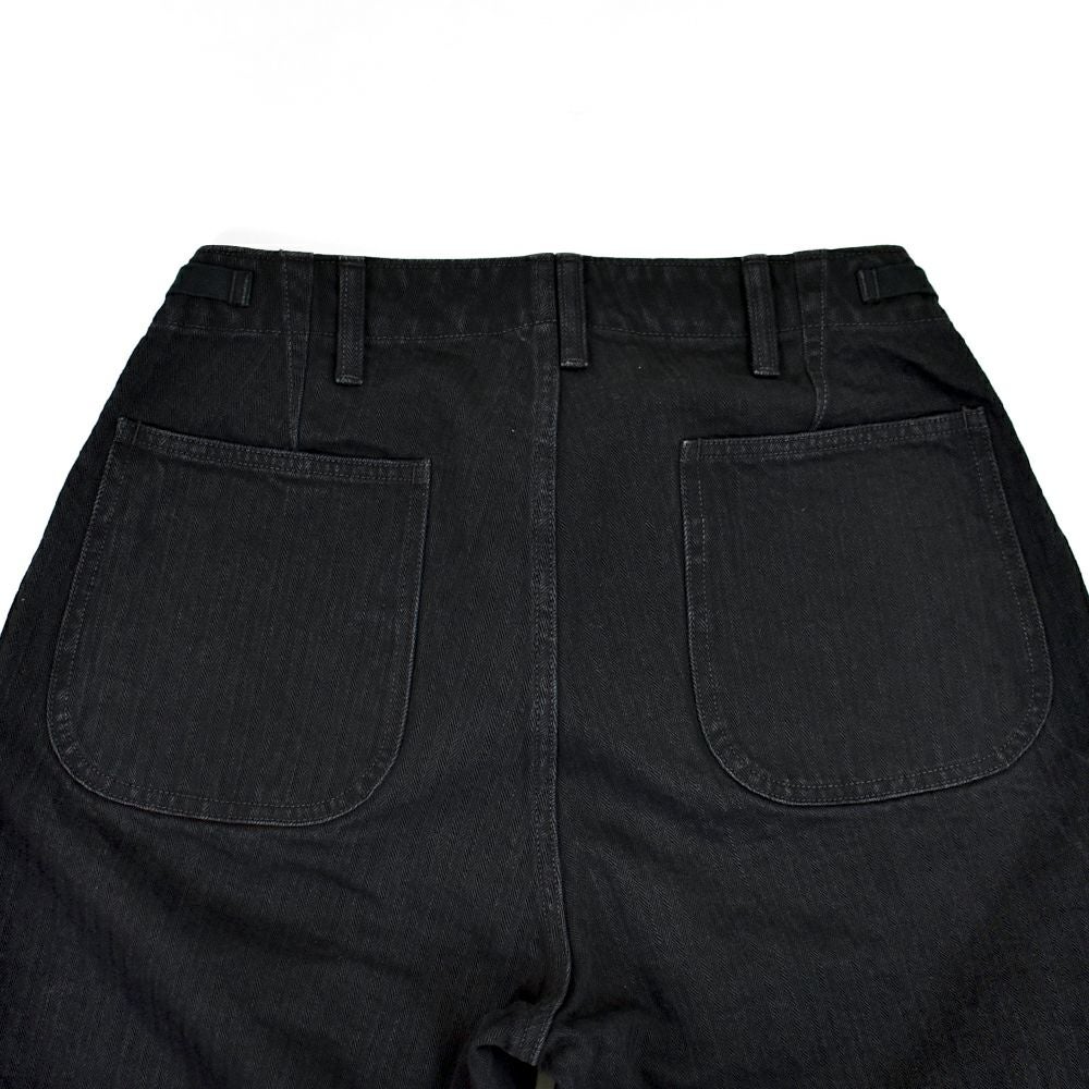 フリーホイーラーズ (FREEWHEELERS) -GRUNTS- 1960s~ STYLE WORK CLOTHING Vintage Style Yarn-Dyed Herringbone Twill YARN-DYED RUDE BLACK ヘリンボーンツイルパンツ 2522010