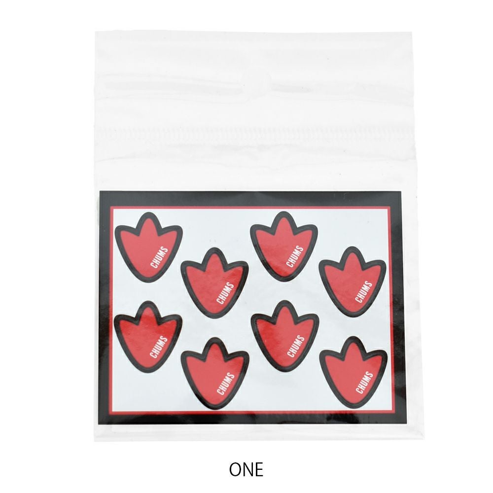 チャムス (CHUMS) ステッカーブービーフットミニ Sticker Booby Foot Mini ステッカー シール CH62-1475