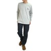 トップジミー (TOP JIMMY) TOP JIMMY LOGO LONG SLEEVE T-SHIRT 長袖ロゴTシャツ ショップオリジナル LST1