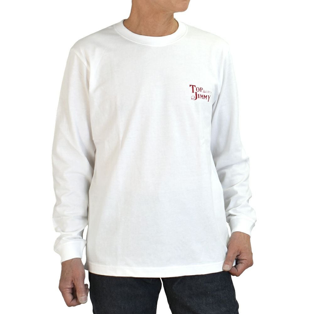トップジミー (TOP JIMMY) TOP JIMMY LOGO LONG SLEEVE T-SHIRT 長袖