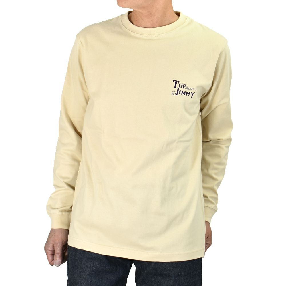 トップジミー (TOP JIMMY) TOP JIMMY LOGO LONG SLEEVE T-SHIRT 長袖ロゴTシャツ ショップオリジナル LST1