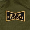 フリーホイーラーズ (FREEWHEELERS) -CHOP EM- DECK WOEKER JACKET 1940~1950s U.S.NAVY MILITARY & MOTOR CULTURE IMAGE COSTOM JACKET Original High Density Jungle Cloth DARK KHAKI GREEN デッキワークジャケット ミリタリージャケット ライトアウター カスタム 2521011