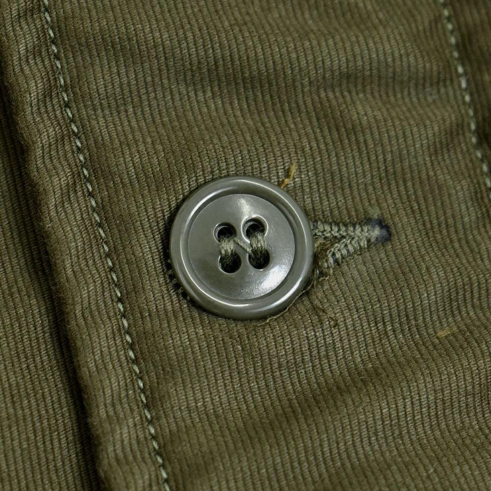 フリーホイーラーズ (FREEWHEELERS) -CHOP EM- DECK WOEKER JACKET 1940~1950s U.S.NAVY MILITARY & MOTOR CULTURE IMAGE COSTOM JACKET Original High Density Jungle Cloth DARK KHAKI GREEN デッキワークジャケット ミリタリージャケット ライトアウター カスタム 2521011