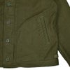 フリーホイーラーズ (FREEWHEELERS) -CHOP EM- DECK WOEKER JACKET 1940~1950s U.S.NAVY MILITARY & MOTOR CULTURE IMAGE COSTOM JACKET Original High Density Jungle Cloth DARK KHAKI GREEN デッキワークジャケット ミリタリージャケット ライトアウター カスタム 2521011