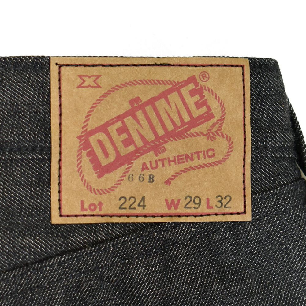 ドゥニーム (DENIME) Lot 224-66B (66MODEL) BLACK DENIM ブラックジーンズ デニムパンツ ジーパン