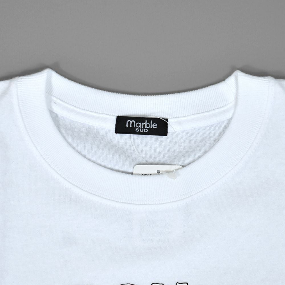 マーブルシュッド (marble SUD) BON VOYAGE S/S TEE 半袖プリントTシャツ 01FM003144