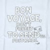 マーブルシュッド (marble SUD) BON VOYAGE S/S TEE 半袖プリントTシャツ 01FM003144