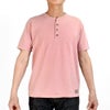 ダリーズ (DALEE'S&Co) Spinner [1920s HENLEY NECK] 半袖ヘンリーネックTシャツ FAINT.RED