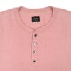ダリーズ (DALEE'S&Co) Spinner [1920s HENLEY NECK] 半袖ヘンリーネックTシャツ FAINT.RED