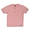 ダリーズ (DALEE'S&Co) Spinner [1920s HENLEY NECK] 半袖ヘンリーネックTシャツ FAINT.RED