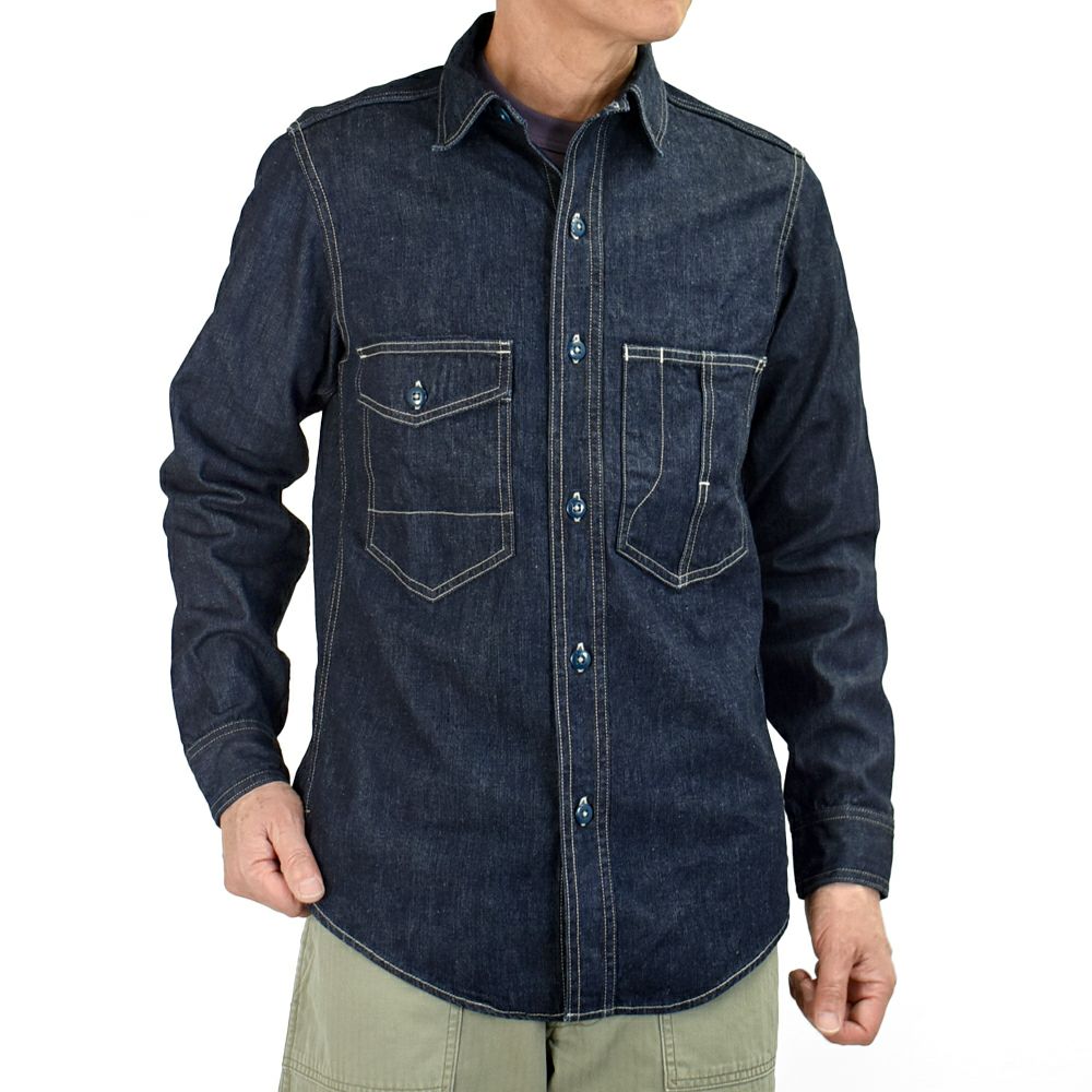 フリーホイーラーズ (FREEWHEELERS) -Blystone- MECHANIC SHIRT 1930s