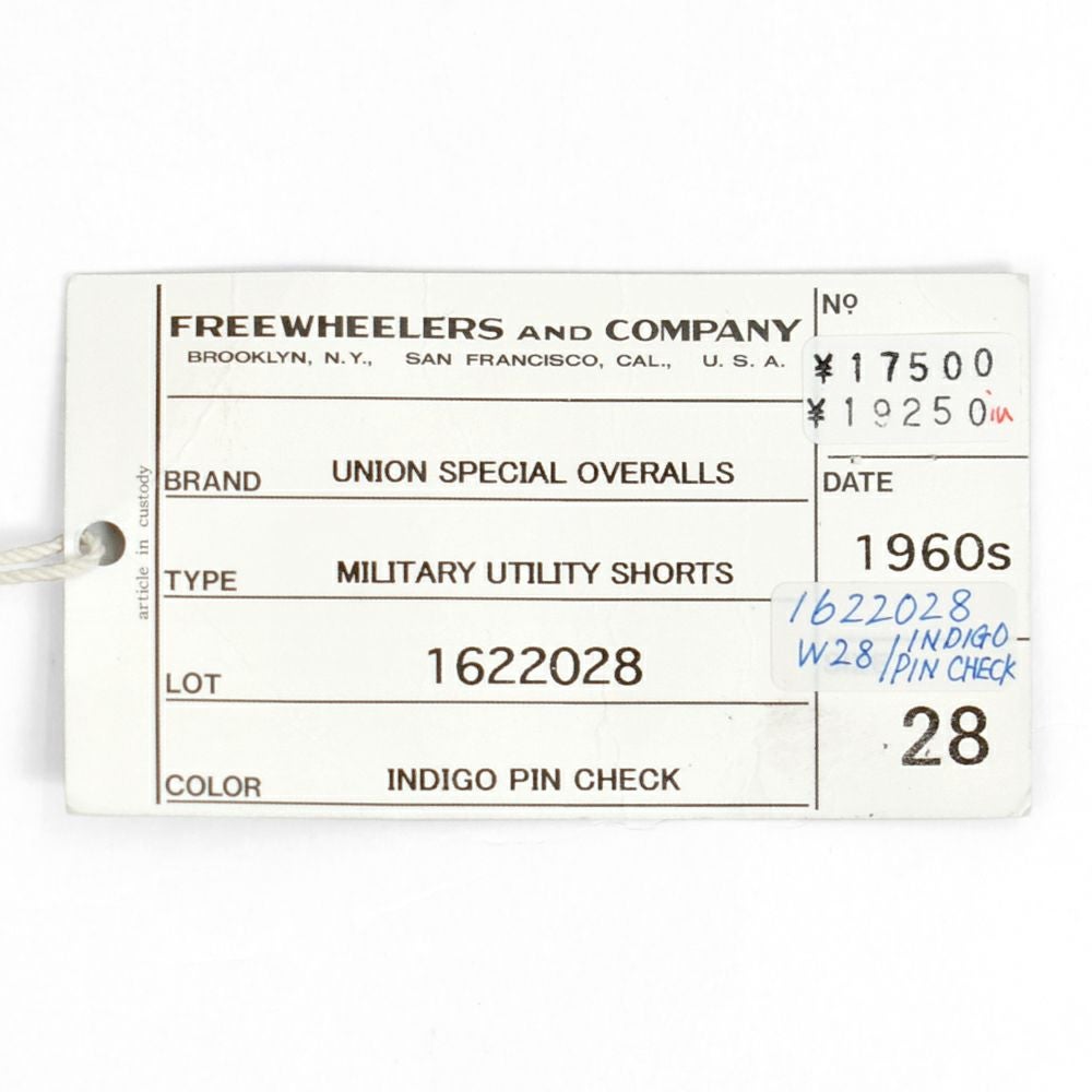 フリーホイーラーズ (FREEWHEELERS) -MILITARY UTILITY SHORTS- 1960s