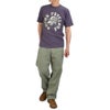 フリーホイーラーズ (FREEWHEELERS) -HELMET LAWS SUCK- Vintage Style Light Weight Jersey WASTED NAVY 半袖プリントTシャツ 2525014