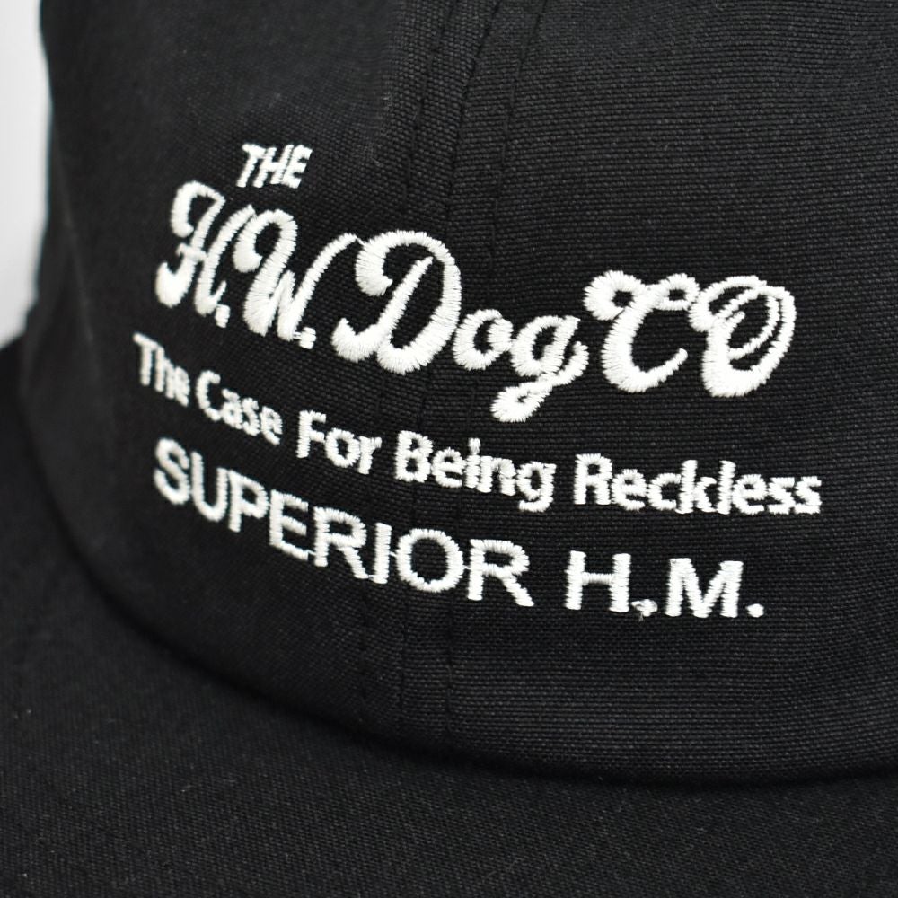 ザ エイチ ダブリュー ドッグ アンド カンパニー(THE H.W.DOG＆CO.) BALL CAP ベースボールキャップ 帽子 刺繍 D-01022