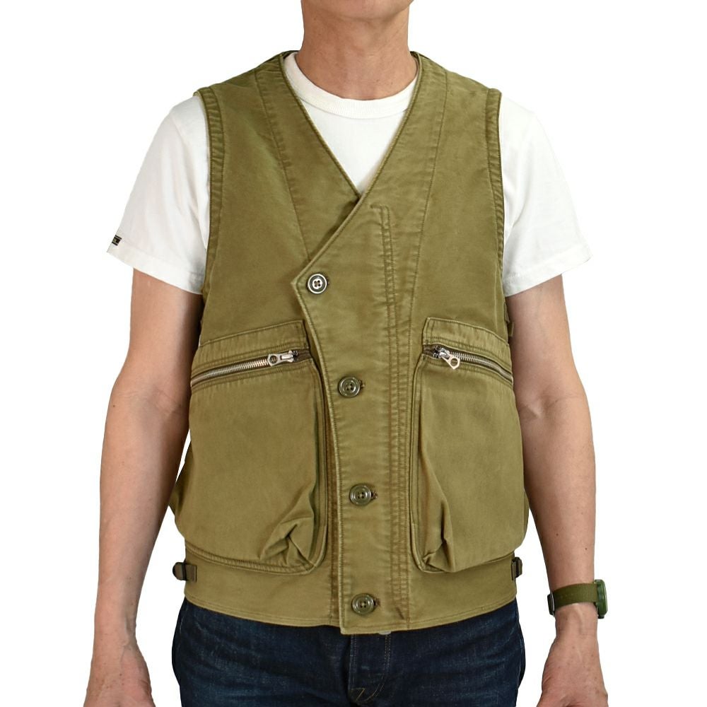 フリーホイーラーズ (FREEWHEELERS) -SPEED ENGINEER- SLEEVELESS COAT