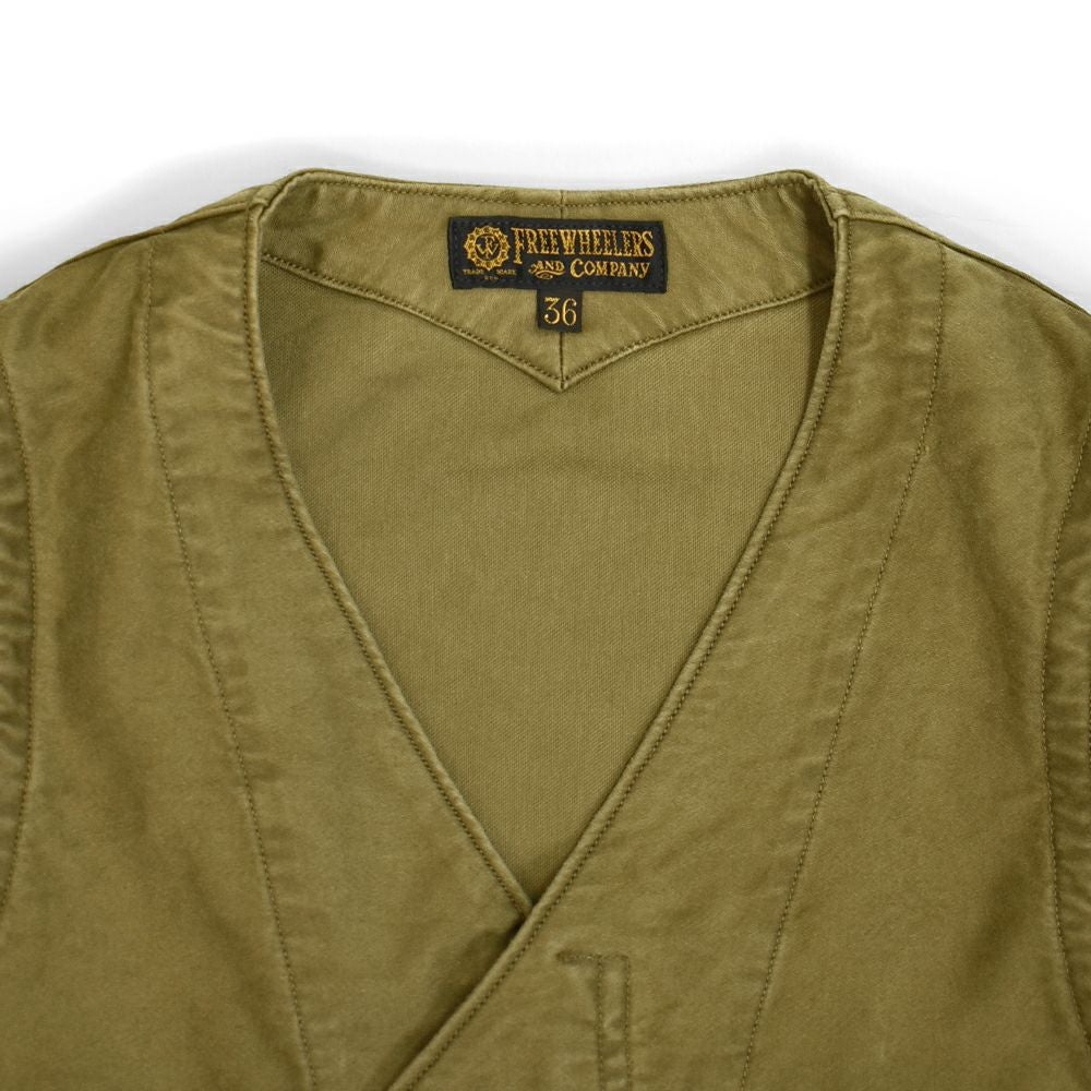 フリーホイーラーズ (FREEWHEELERS) -SPEED ENGINEER- SLEEVELESS COAT