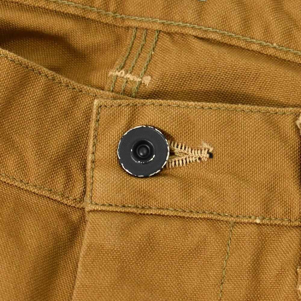 フリーホイーラーズ (FREEWHEELERS) -BAKERSFIELD- TROUSERS 1960s~ STYLE WORK CLOTHING Vintage Style Selvedge Duck YELLOW BROWN ワークパンツ トラウザーズパンツ コットンダック ビンテージスタイル 2522009