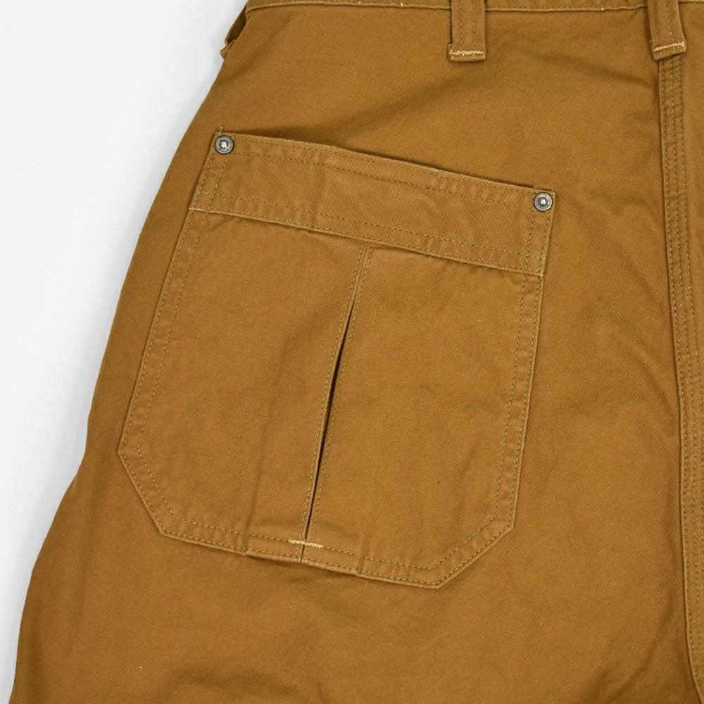 フリーホイーラーズ (FREEWHEELERS) -BAKERSFIELD- TROUSERS 1960s~ STYLE WORK CLOTHING Vintage Style Selvedge Duck YELLOW BROWN ワークパンツ トラウザーズパンツ コットンダック ビンテージスタイル 2522009