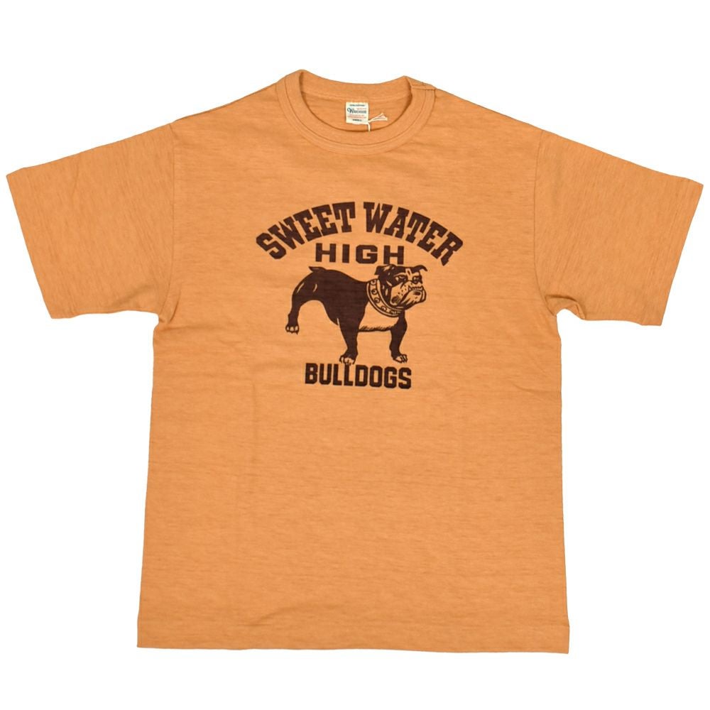 ウエアハウス (WAREHOUSE) Lot 4601 SWEET WATER 半袖プリントTシャツ 4601 オレンジ