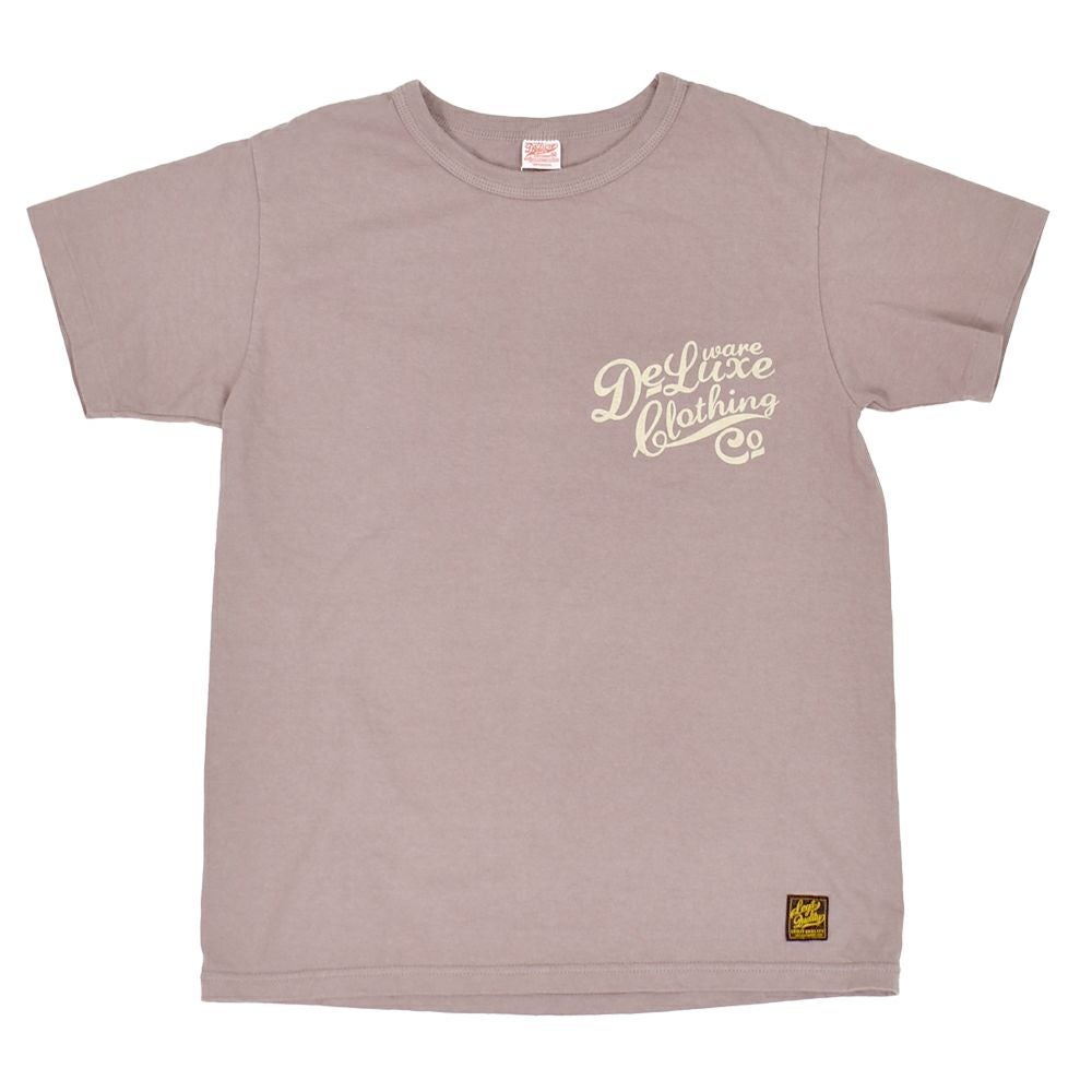 デラックスウエア (DELUXEWARE) DELUXEWARE 半袖プリントTシャツ BRGM-00B13 SCR.PUR