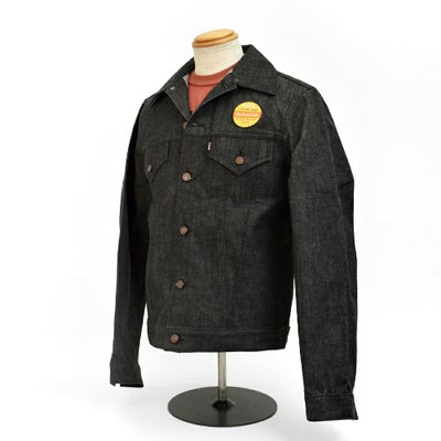 ドゥニーム (DENIME) Lot 233-66B (3RD TYPE) BLACK DENIM デニムジャケット ジージャン サードモデル