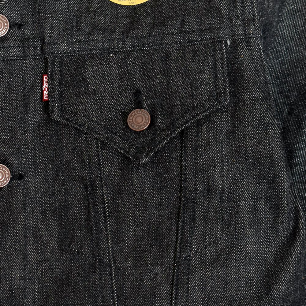 ドゥニーム (DENIME) Lot 233-66B (3RD TYPE) BLACK DENIM デニム