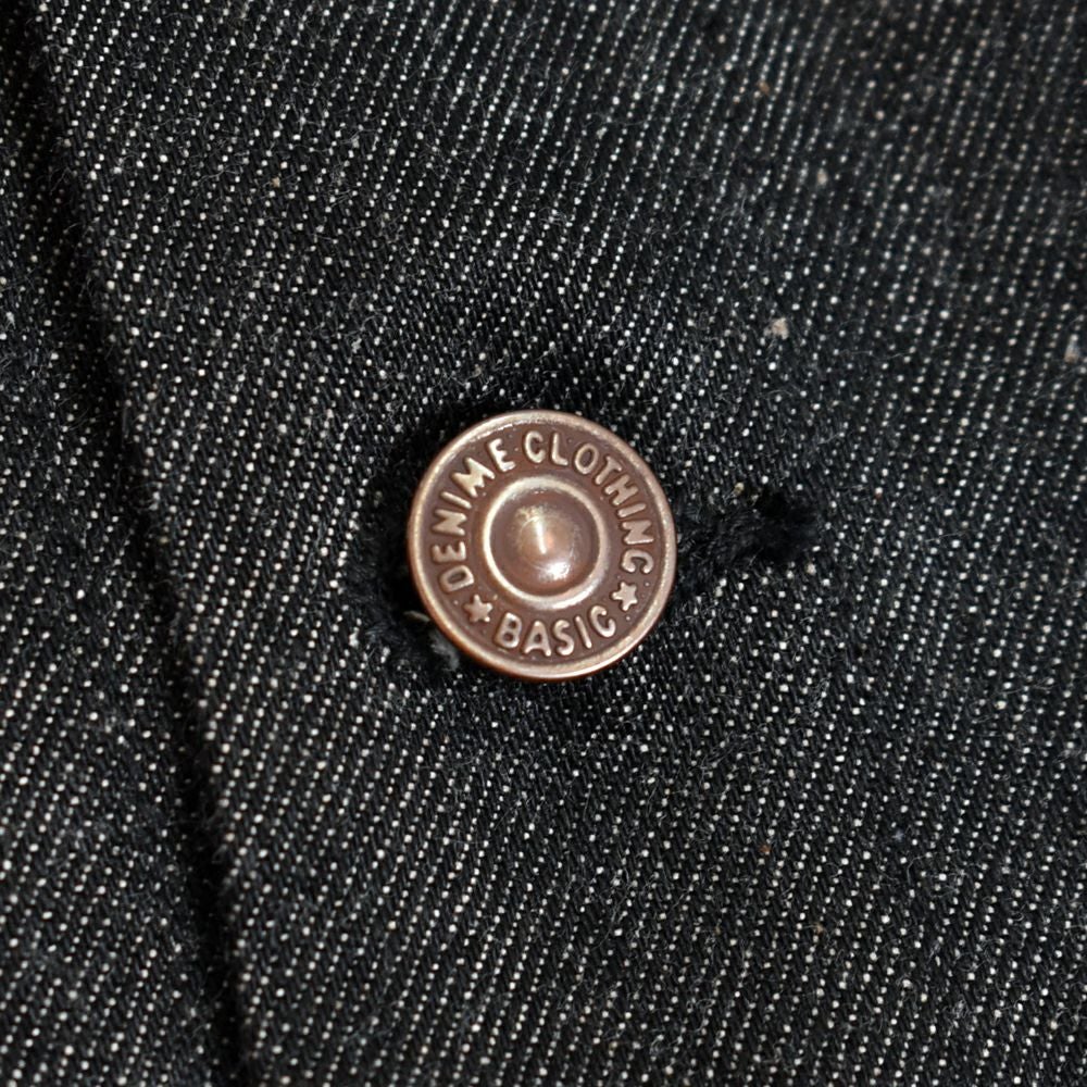 ドゥニーム (DENIME) Lot 233-66B (3RD TYPE) BLACK DENIM デニムジャケット ジージャン サードモデル