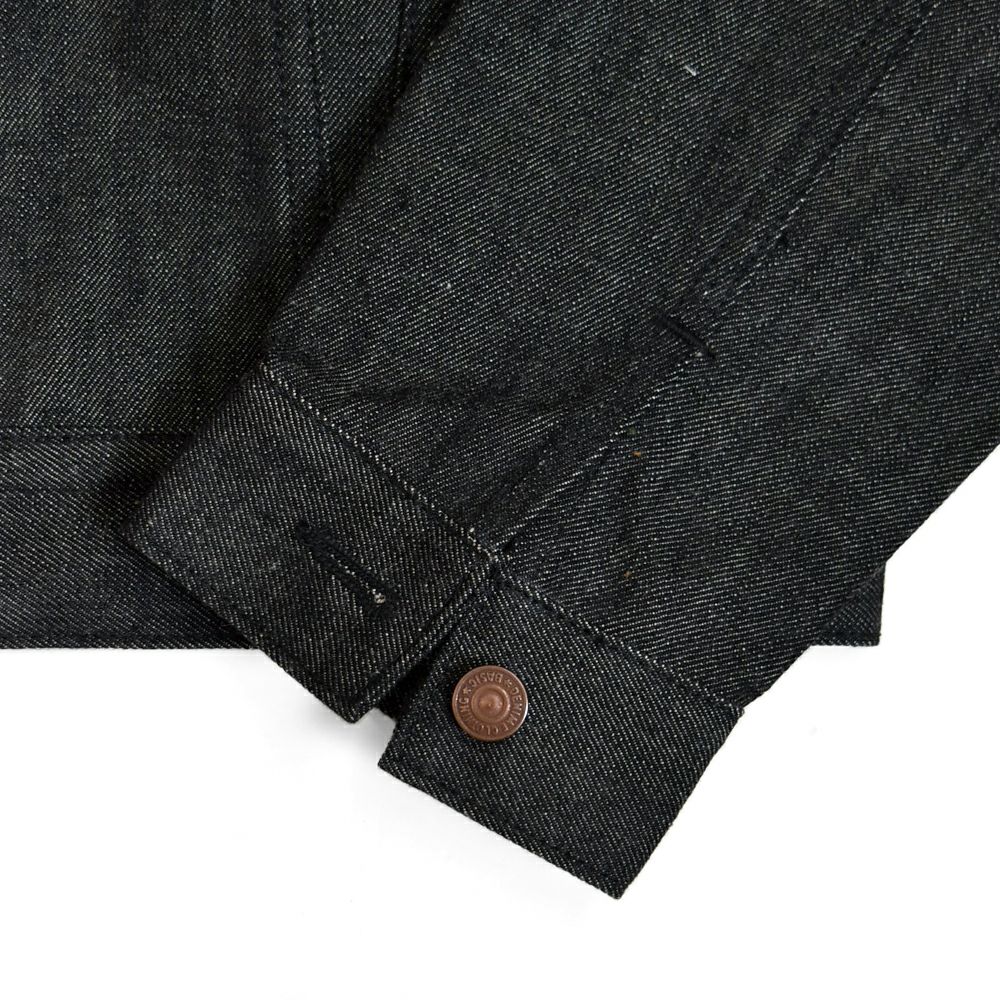 ハ*ん様 美品49,500円DENIMEドゥニームメルトンPコート黒ブラックL ドゥニーム (DENIME) Lot 233-66B (3RD TYPE) BLACK DENIM デニム