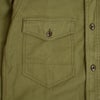 フリーホイーラーズ (FREEWHEELERS) -Mal Ord- Blystone MECHANIC SHIRT 1930s~ STYLE WORK CLOTHING Vintage Style Military Weather LIGHT KHAKI OLIVE メカニックシャツ 長袖プリントシャツ 2523004