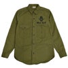 フリーホイーラーズ (FREEWHEELERS) -Mal Ord- Blystone MECHANIC SHIRT 1930s~ STYLE WORK CLOTHING Vintage Style Military Weather LIGHT KHAKI OLIVE メカニックシャツ 長袖プリントシャツ 2523004 LIGHT KHAKI OLIVE