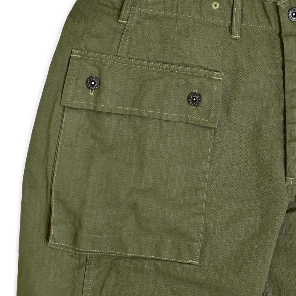 コリンボ (COLIMBO) USMC P-44 HBT UTILITY TROUSERS =PLAIN= トレンチ