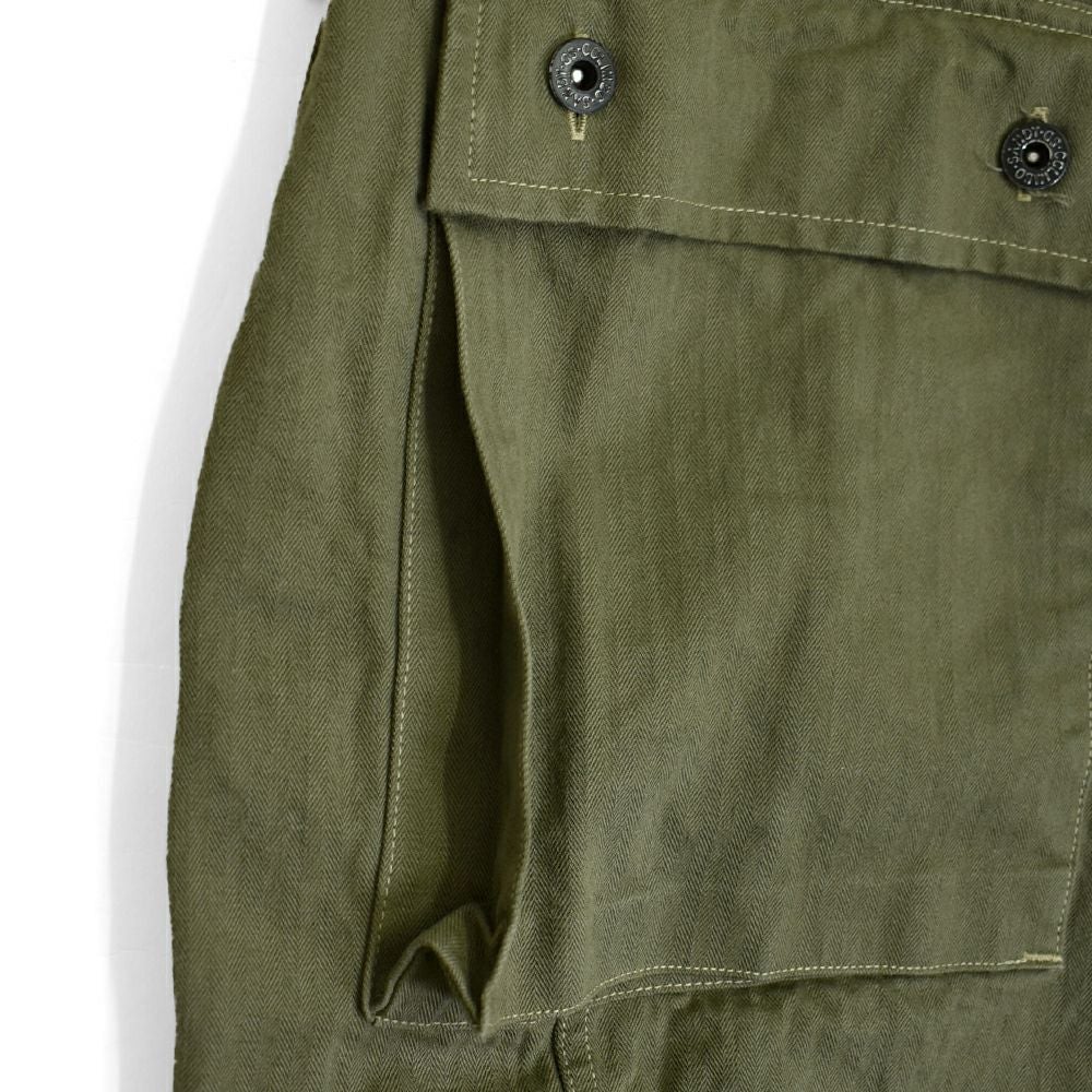 コリンボ (COLIMBO) USMC P-44 HBT UTILITY TROUSERS =PLAIN= トレンチディガー ヘリンボントラウザース モンキーパンツ ZA-0212