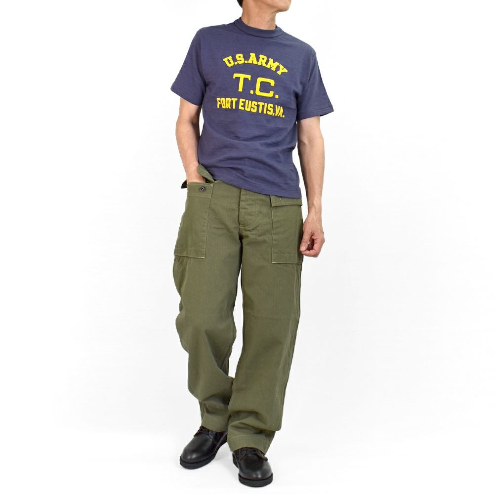 コリンボ (COLIMBO) USMC P-44 HBT UTILITY TROUSERS =PLAIN= トレンチディガー ヘリンボントラウザース モンキーパンツ ZA-0212