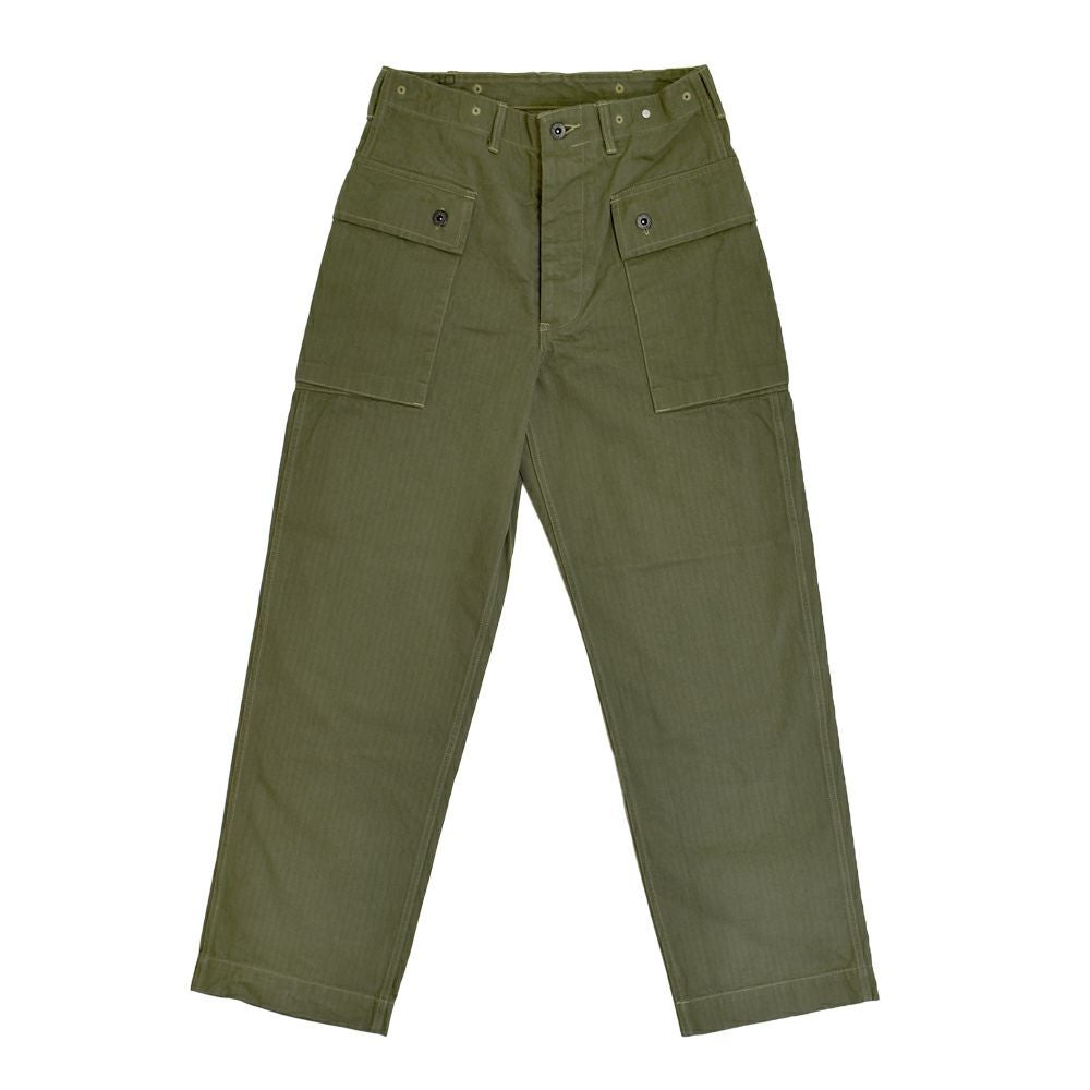 コリンボ (COLIMBO) USMC P-44 HBT UTILITY TROUSERS =PLAIN= トレンチ