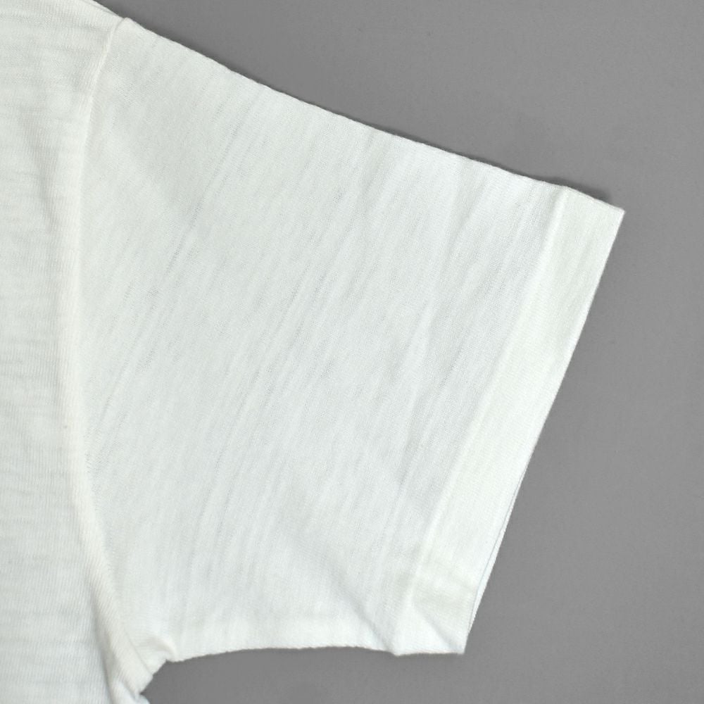 ウエアハウス (WAREHOUSE) Lot 4601 FORT EUSTIS 半袖プリントTシャツ フロッキープリント 4601