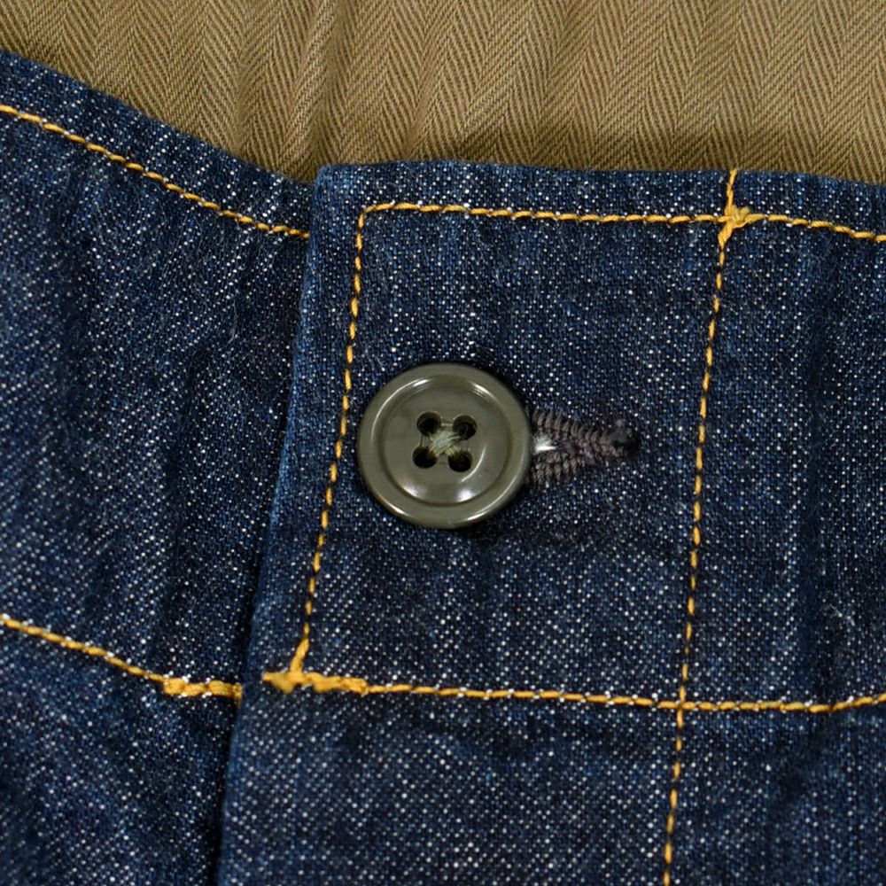 フリーホイーラーズ (FREEWHEELERS) -S-8 AVIATORS' TROUSERS- 1930~1940s MILITARY IMAGE FLIGHT ENGINEER TROUSERS Vintage Style 10.5oz Indigo Denim アビエイターズトラウザーズ アビエイターパンツ デニムミリタリーパンツ 2522006