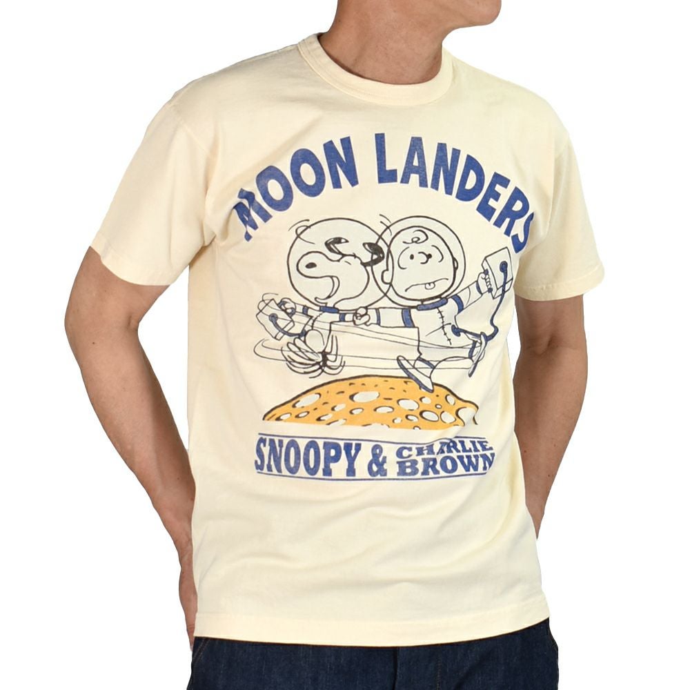 トイズマッコイ(TOYS McCOY)SNOOPY TEE -MOON LANDERS- 半袖プリントTシャツ スヌーピー TMC2538