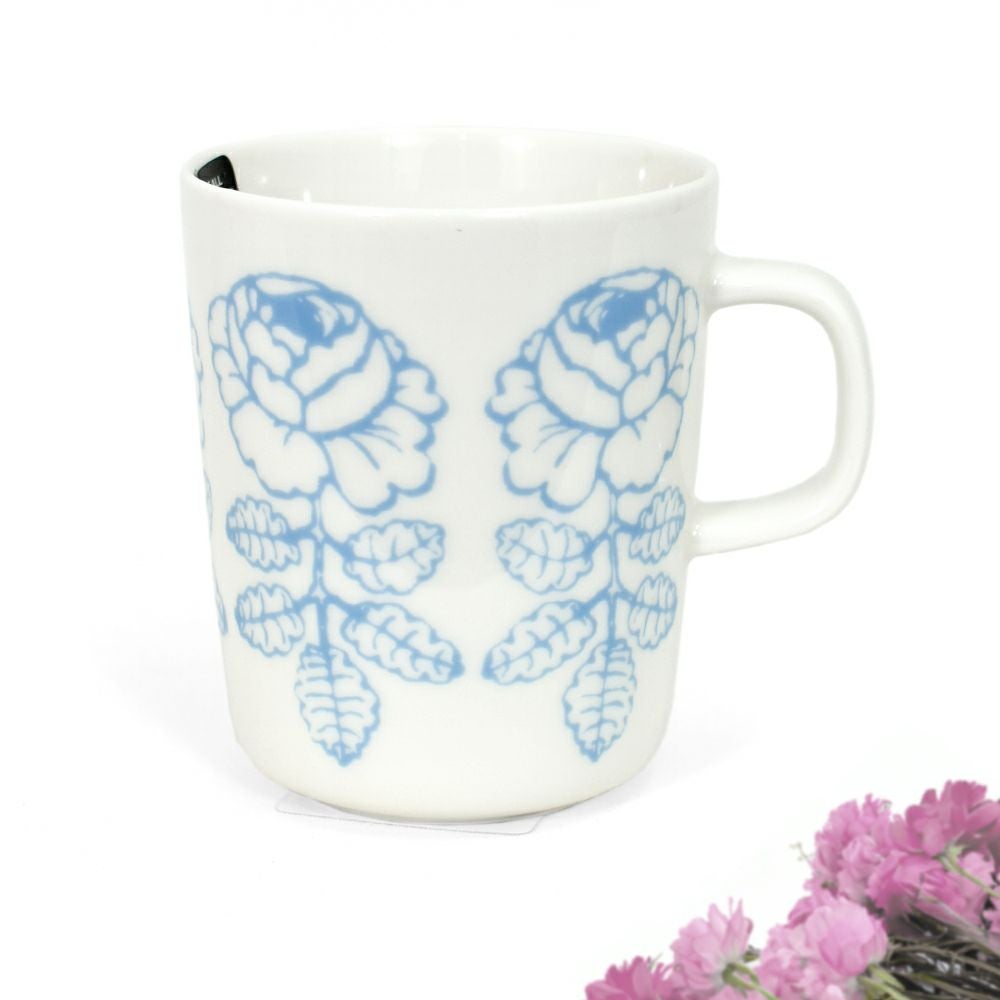 マリメッコ (marimekko) Vihkiruusu マグカップ 250ml 食器 ギフト ヴィヒキルース ウエディングローズ 52259-4-74788 52259474788