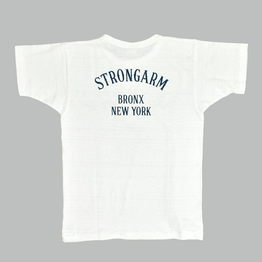 JOHN GLUCKOW (ジョングラッコー) Lot JG-CS06 Academy Beer Distributors T 半袖プリントTシャツ オフ