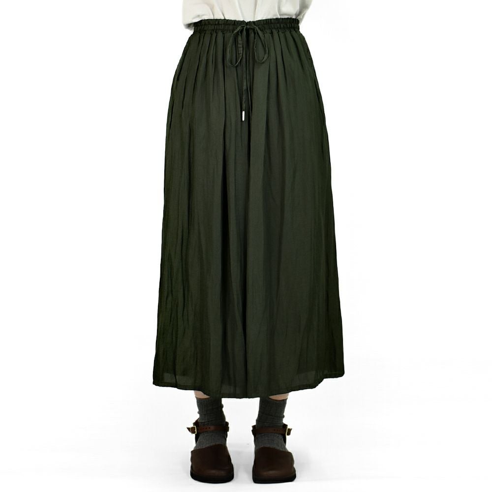 ソソット (sosotto) アンティークサテンギャザーワイドパンツ ペチパンツ 42552116