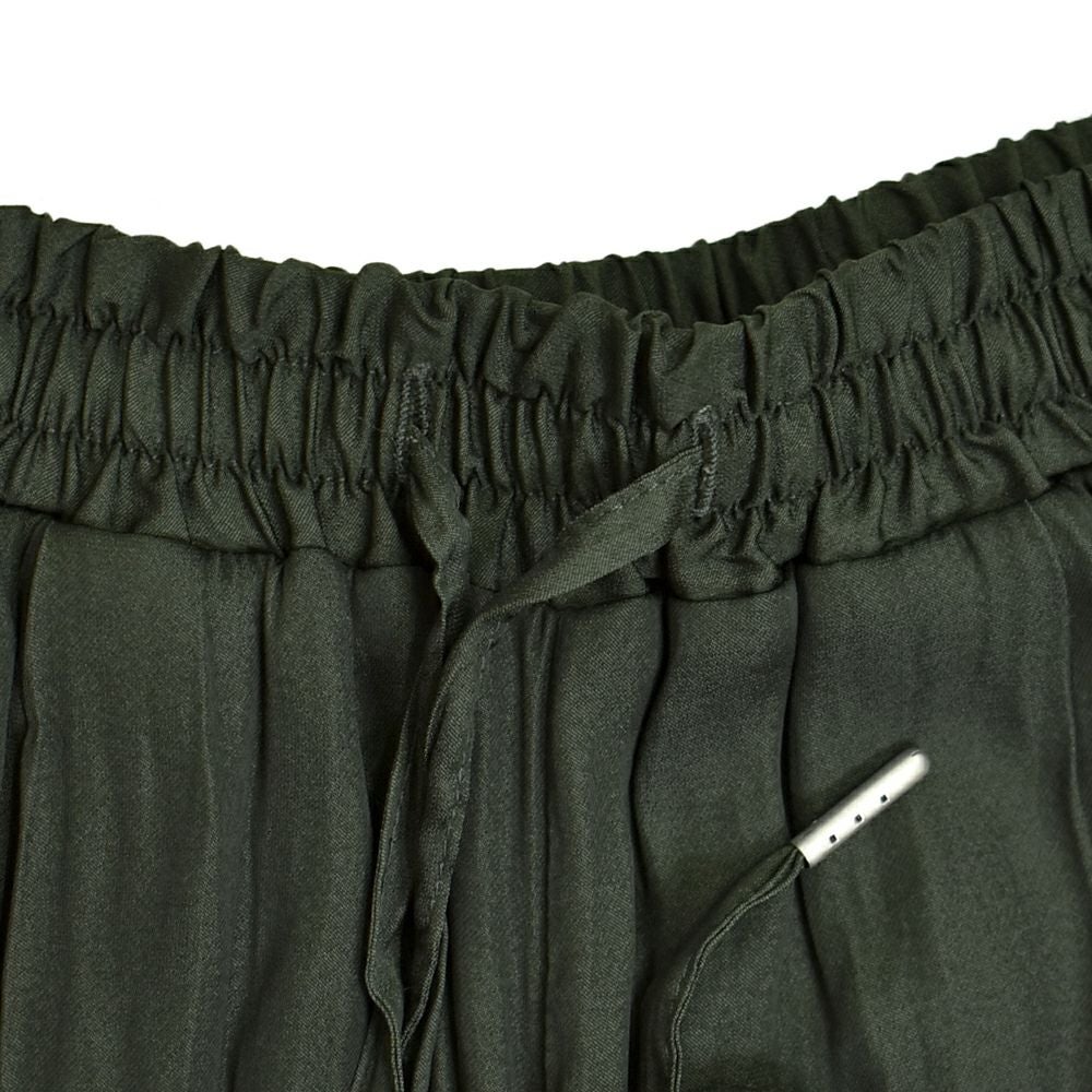 ソソット (sosotto) アンティークサテンギャザーワイドパンツ ペチパンツ 42552116