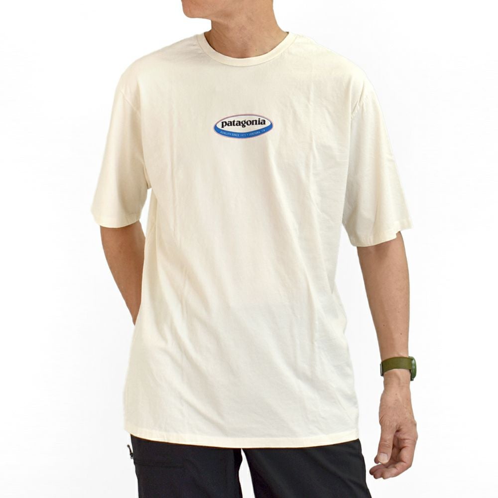 パタゴニア (PATAGONIA) メンズ ロング ウェイ ラウンド オーガニック Tシャツ M's Long Way Round Organic T-Shirt 半袖プリントTシャツ 37826