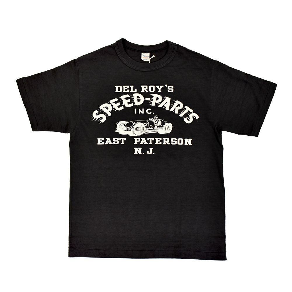 ウエアハウス (WAREHOUSE) Lot 4601 SPEED-PARTS 半袖プリントTシャツ 4601 スミクロ