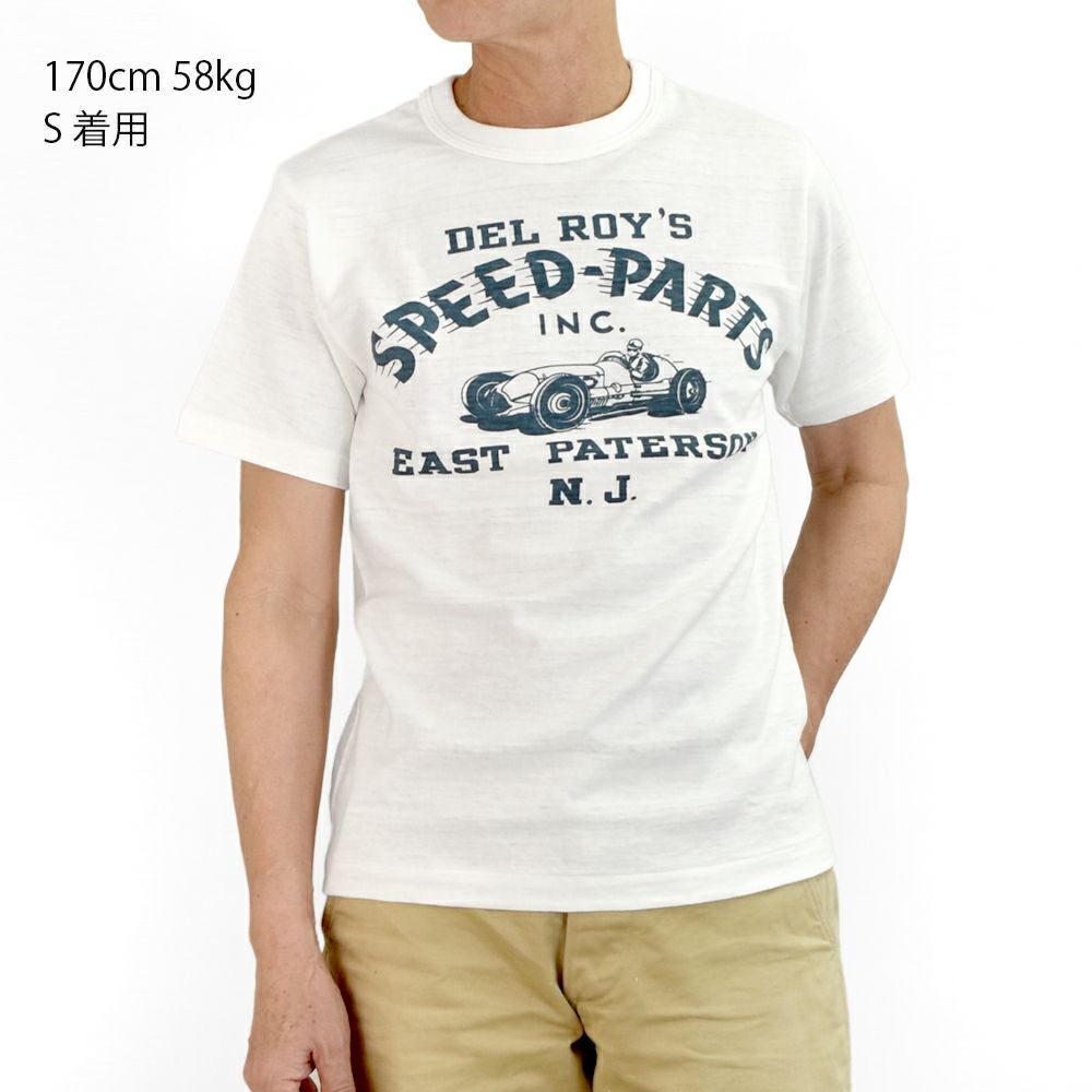 ウエアハウス (WAREHOUSE) Lot 4601 SPEED-PARTS 半袖プリントTシャツ 4601