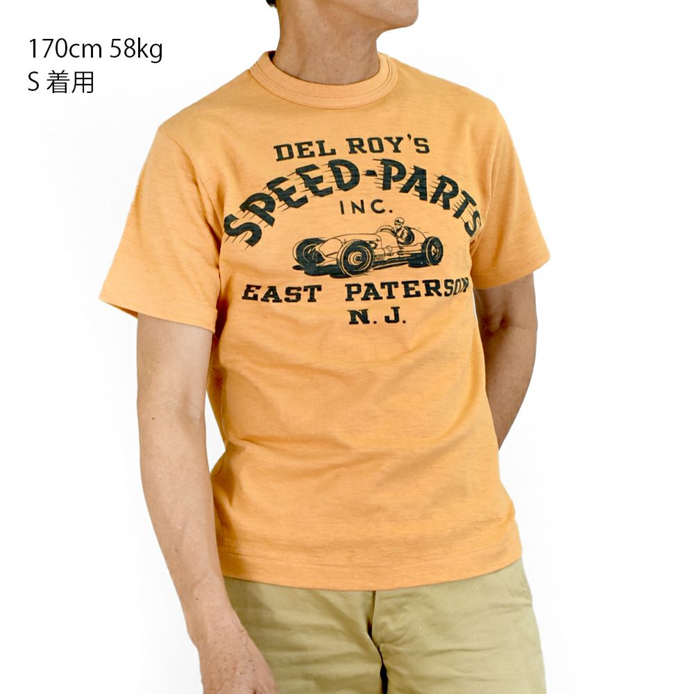 ウエアハウス (WAREHOUSE) Lot 4601 SPEED-PARTS 半袖プリントTシャツ
