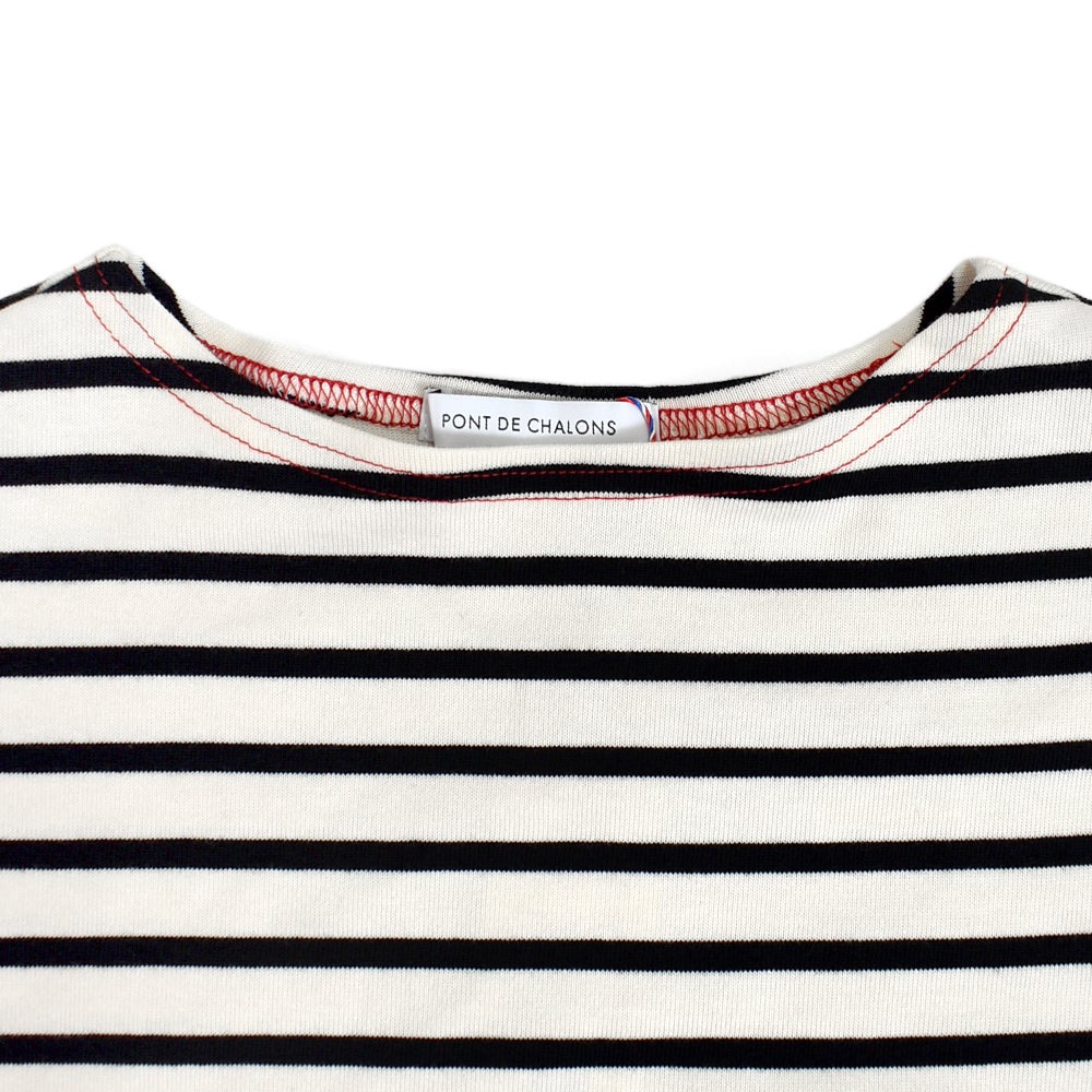 ポンデシャロン (PONT DE CHALONS) ハートパッチボーダーT 長袖Tシャツ ワイドTシャツ 22615612