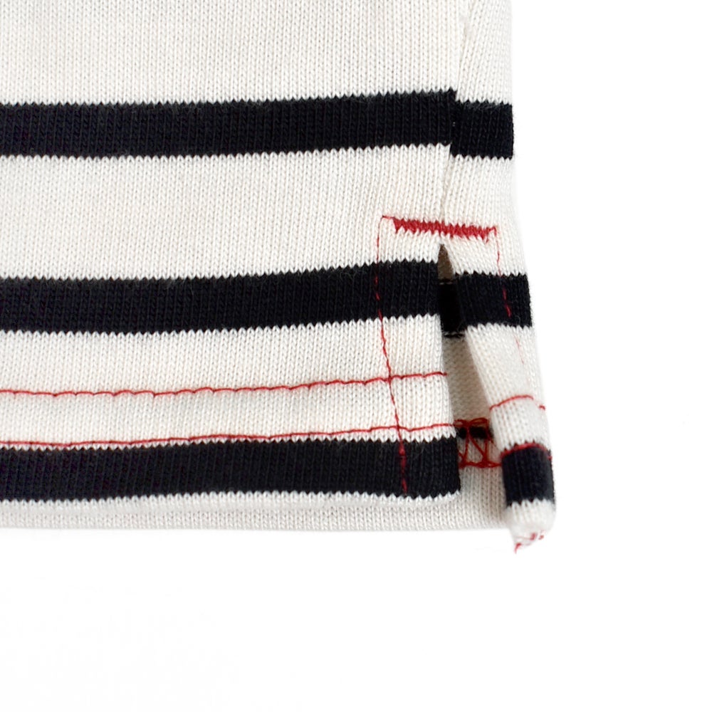 ポンデシャロン (PONT DE CHALONS) ハートパッチボーダーT 長袖Tシャツ ワイドTシャツ 22615612