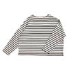 ポンデシャロン (PONT DE CHALONS) ハートパッチボーダーT 長袖Tシャツ ワイドTシャツ 22615612 11.エクリュ