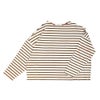 ポンデシャロン (PONT DE CHALONS) ハートパッチボーダーT 長袖Tシャツ ワイドTシャツ 22615612 37.ブラウン