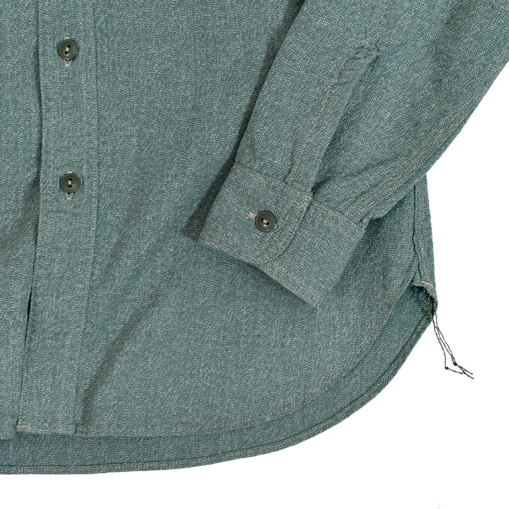 コリンボ (COLIMBO) BUTTE WORK SHIRT "HEATHER CHAMBRAY" ビュート ワークシャツ 長袖シャンブレーシャツ 杢シャン ZA-0309
